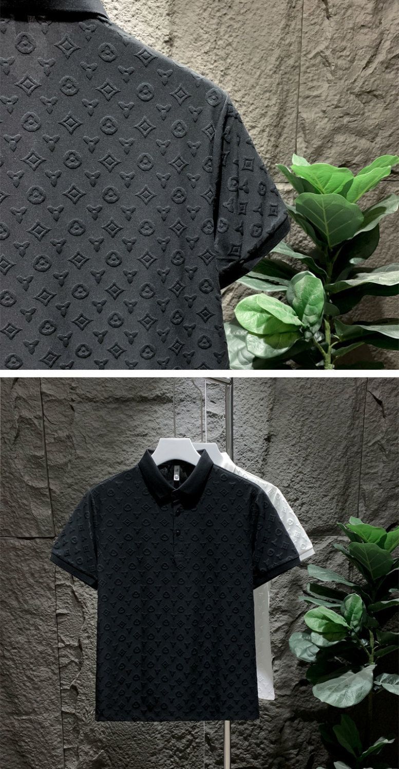 Premium Men's Small-Batch Short Sleeve T-Shirt Summer Fashion Brand Polo Shirt Lightweight Casual Top