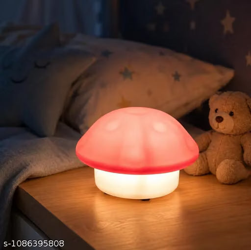Mushroom Shaped LED Night Light – Soft Glow Energy Saving Lamp