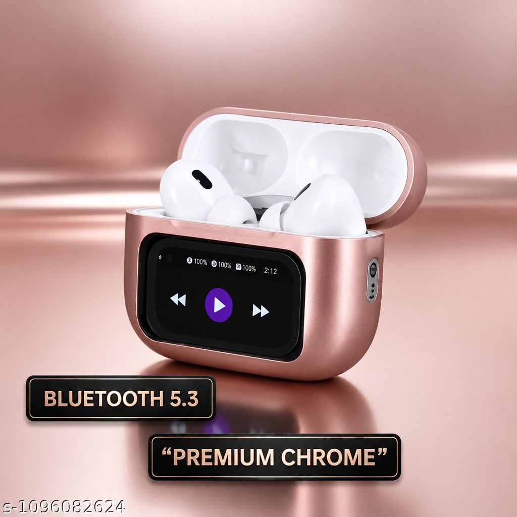 Airpro LCD Wireless Bluetooth Earbuds with TWS Stereo Technology, Rich Music Audio, Deep Bass Output, Clear Voice Calls, Easy Connection and Portable Case -13