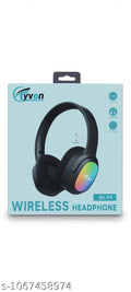 Tyvon BH-P9 Bluetooth Wireless Headphone Over Ear With RGB Lights And Mio
