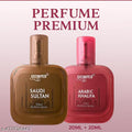 Quimper Saudi Sultan & Arabic Khalifa 20ml Each Perfume