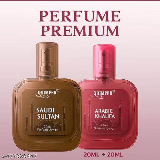 Quimper Saudi Sultan & Arabic Khalifa 20ml Each Perfume