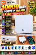 10000 mAh Pocket Mobile Power Bank 18W Fast Charging USB Type C