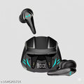 Gaming Earbuds with 35MS Low Latency, 13MM Drivers & 50H Playtime Bluetooth,True Wireless (Black)
