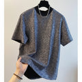 Men's Premium Textured Crew Neck T-Shirt
