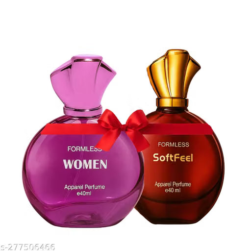 Formless Women & Softfeel 40ml Each Combo 2 Unisex Perfume
