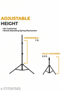 7Ft Tall Tripod Stand for Mobile Photography & Video Q8