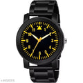 HRV Collection Black Belt New Arrival Design Classic Black Analog Watch