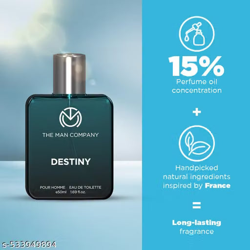 DESTINY Perfume for Men - 50ml | Long-Lasting Deo Perfume Body Spray