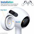 airpod true wireless bluetooth earphones with 4 hours of playtime & compatible for all smartphones