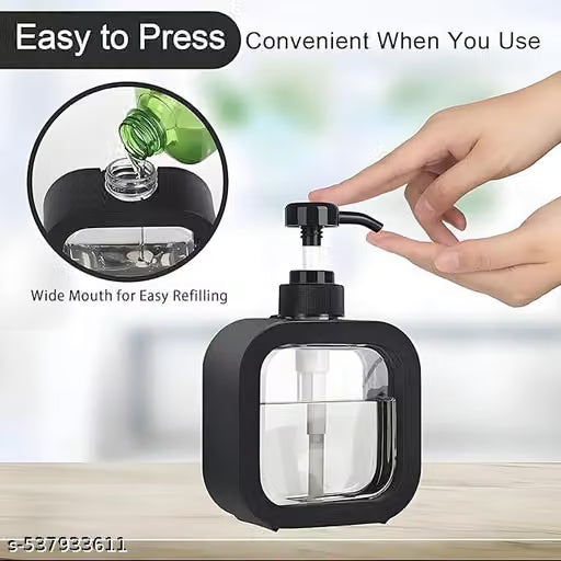SNAPSINK HANDWASH DISPENSER 300ML BLACK