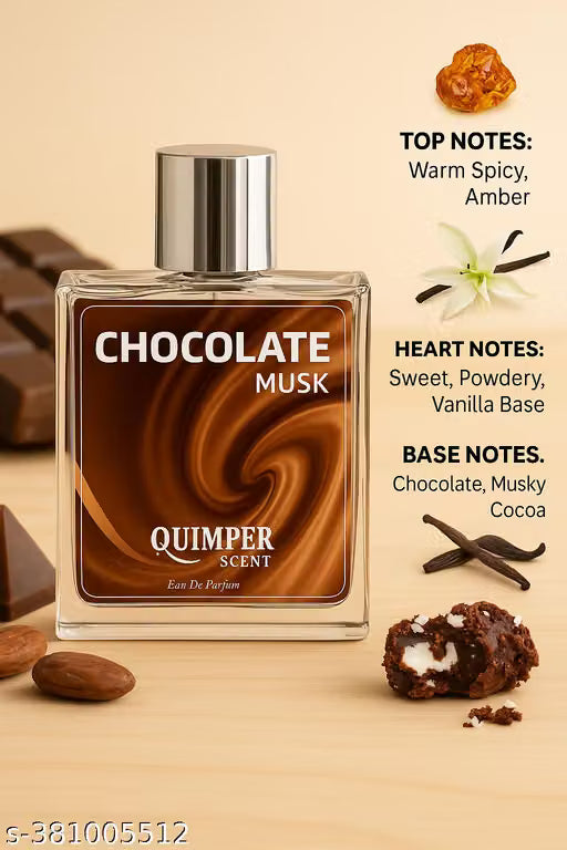 Quimper Chocolate Musk Vanilla 30ml Unisex Perfume Long Lasting for men women