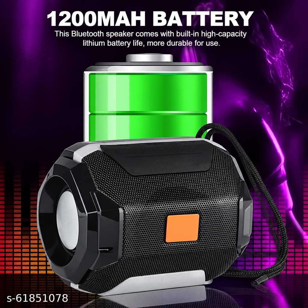 flashlight Speakers Bluetooth Speaker with Data Cable with Super bass Bluetooth Speaker for All Smartphones Hanging Music Speaker perfect for outdoor activities speaker 10 W Bluetooth Speake