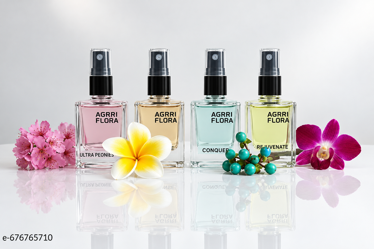 AGRRI FLORA (15ml X 4pcs) Good Qualitiy naturel perfume for man/woman unisex perfume