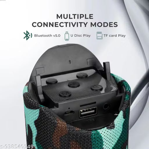 T-113 Pro Type-c Charging Portable wireless Mini Small Bluetooth Travel speaker with clear stereo audio sound & balanced bass 9