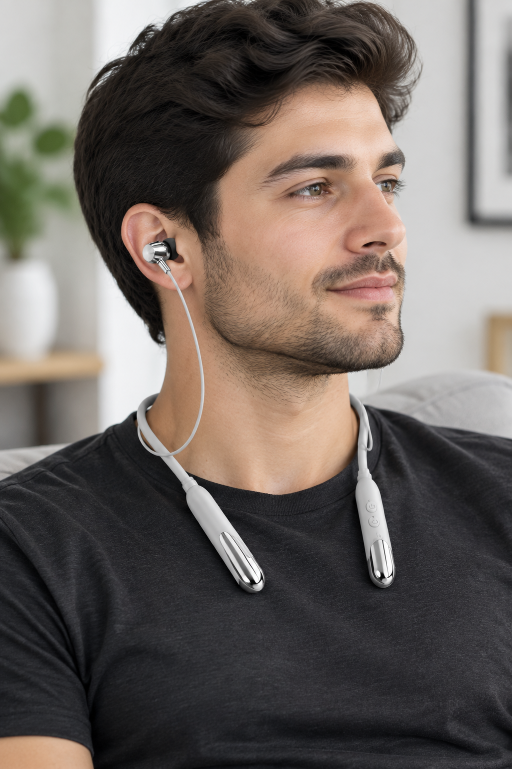 VORIX CAPTAIN DOUBLE BATTERY (GREEN) Wireless Neckband Earphones with 100 Hours Playtime, Dual Battery, Magnetic Instant On/Off, Deep Bass, ENC Noise Reduction & Type-C Fast Charging