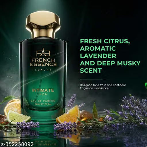 French Essence Luxury Perfume For Men- Intimate 30ml