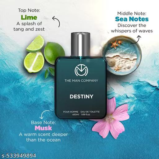 DESTINY Perfume for Men - 50ml | Long-Lasting Deo Perfume Body Spray