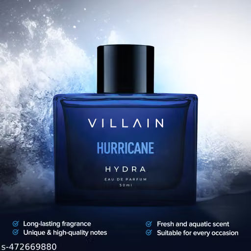 Villain Hydra Hurricane Eau De Perfume for Men 50 ml