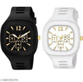 stylish classic Partywear Watch Analog Combo Classic Man (Pack Of 2 Combo)