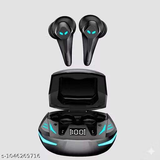 Gaming Earbuds with 35MS Low Latency, 13MM Drivers & 50H Playtime Bluetooth,True Wireless (Black)