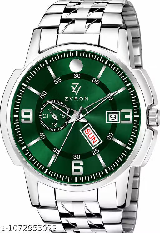 Zvron Day and Date Display analogwatch