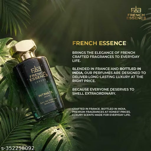 French Essence Luxury Perfume For Men- Intimate 30ml
