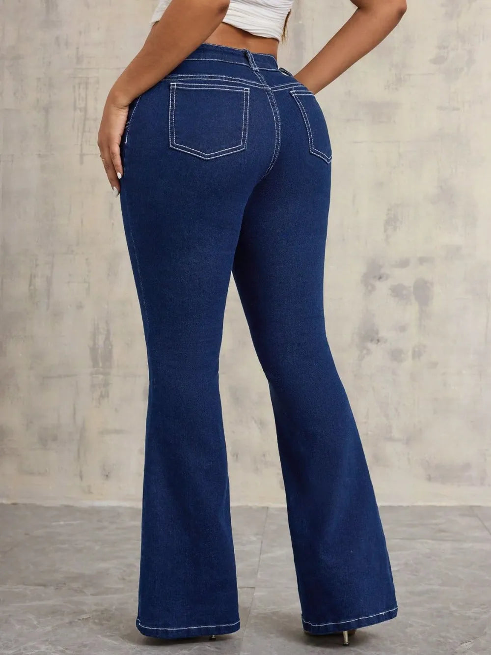 Women's Casual Wide Leg Denim Jeans