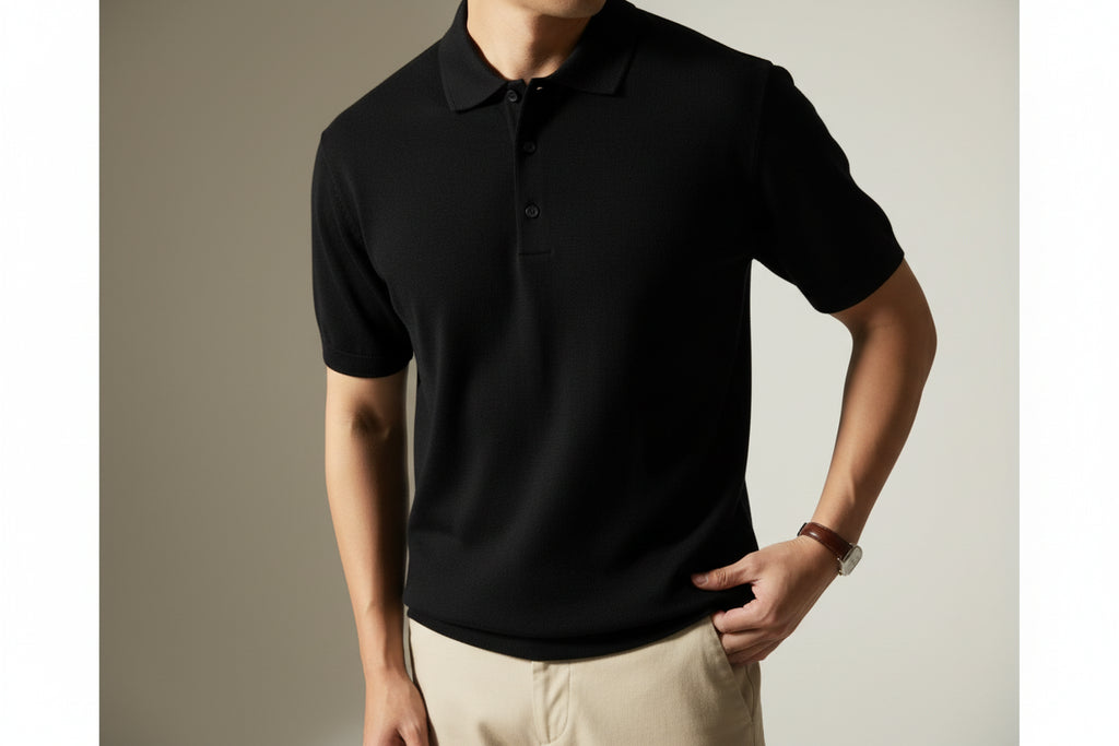 American T-shirt Young Solid Color BASIC Top Men
