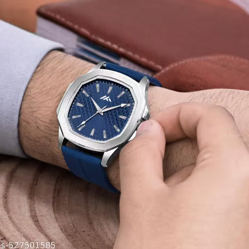 Analog Quartz Wrist Watch For Men, Celeb Choice Watch, Most selling Watch, Trending Watches, Premium Quality Watch, Men Watches, Silver Watches, Blue Dial Watch, Best Gift Pack For Men, Gari, Boys/Men Watches.